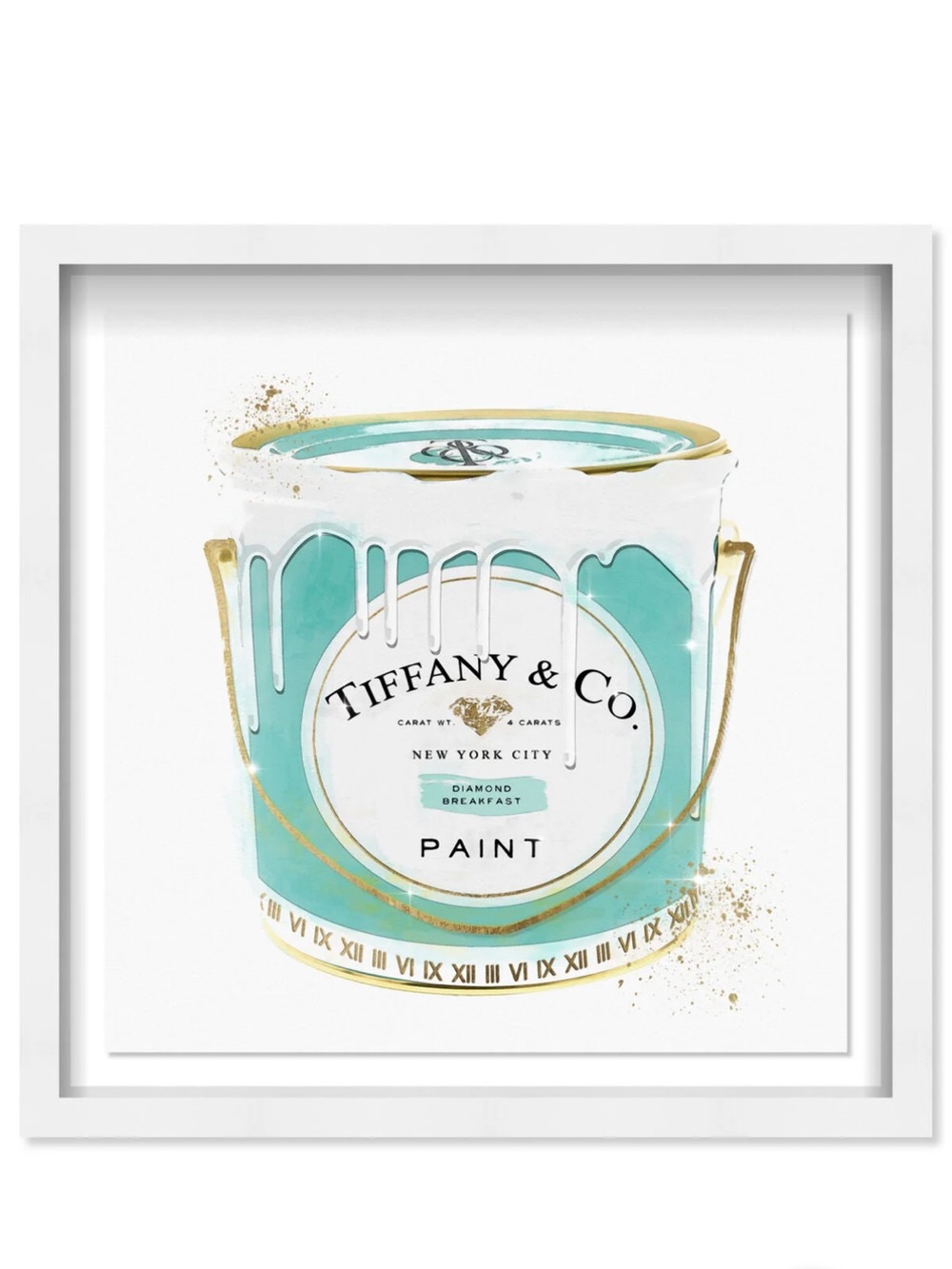 Oliver Gal Priceless Fashion Paint - Tiffany’s